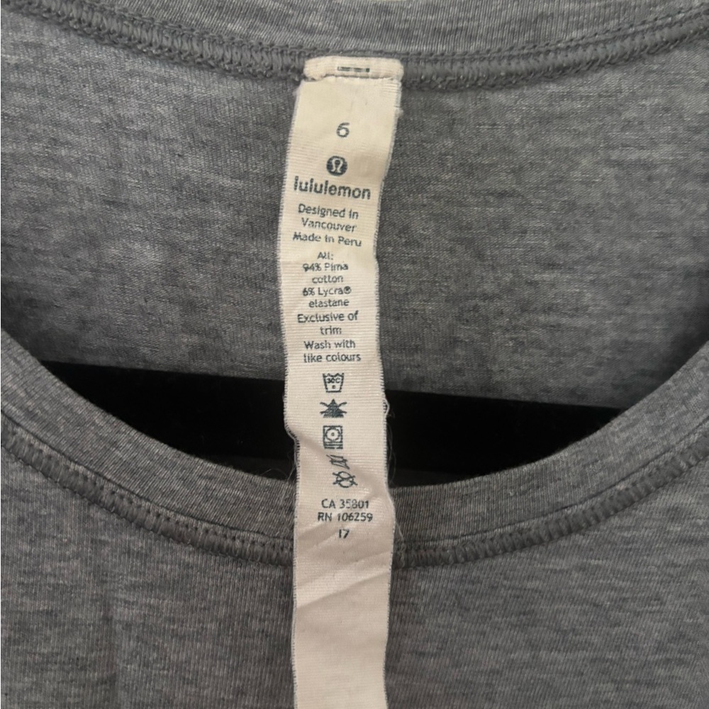 lululemon athletica Gray Midi Dress